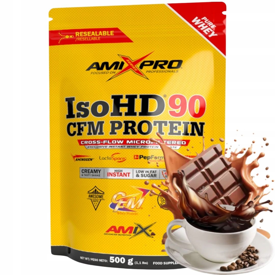 Amix Isohd 90 Cfm Protein 500G izolát ketogenní proteinová hmota Keto