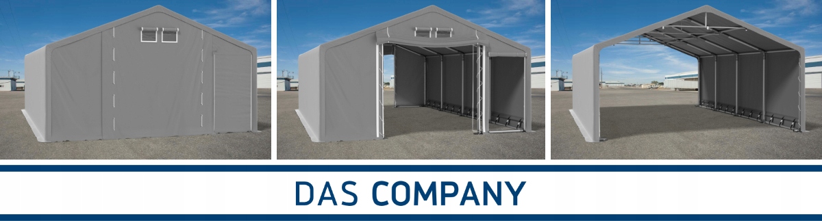 Namiot magazynowy 6x12m NAMIOT PRZEMYSŁOWY PRIME Szerokość 6 m