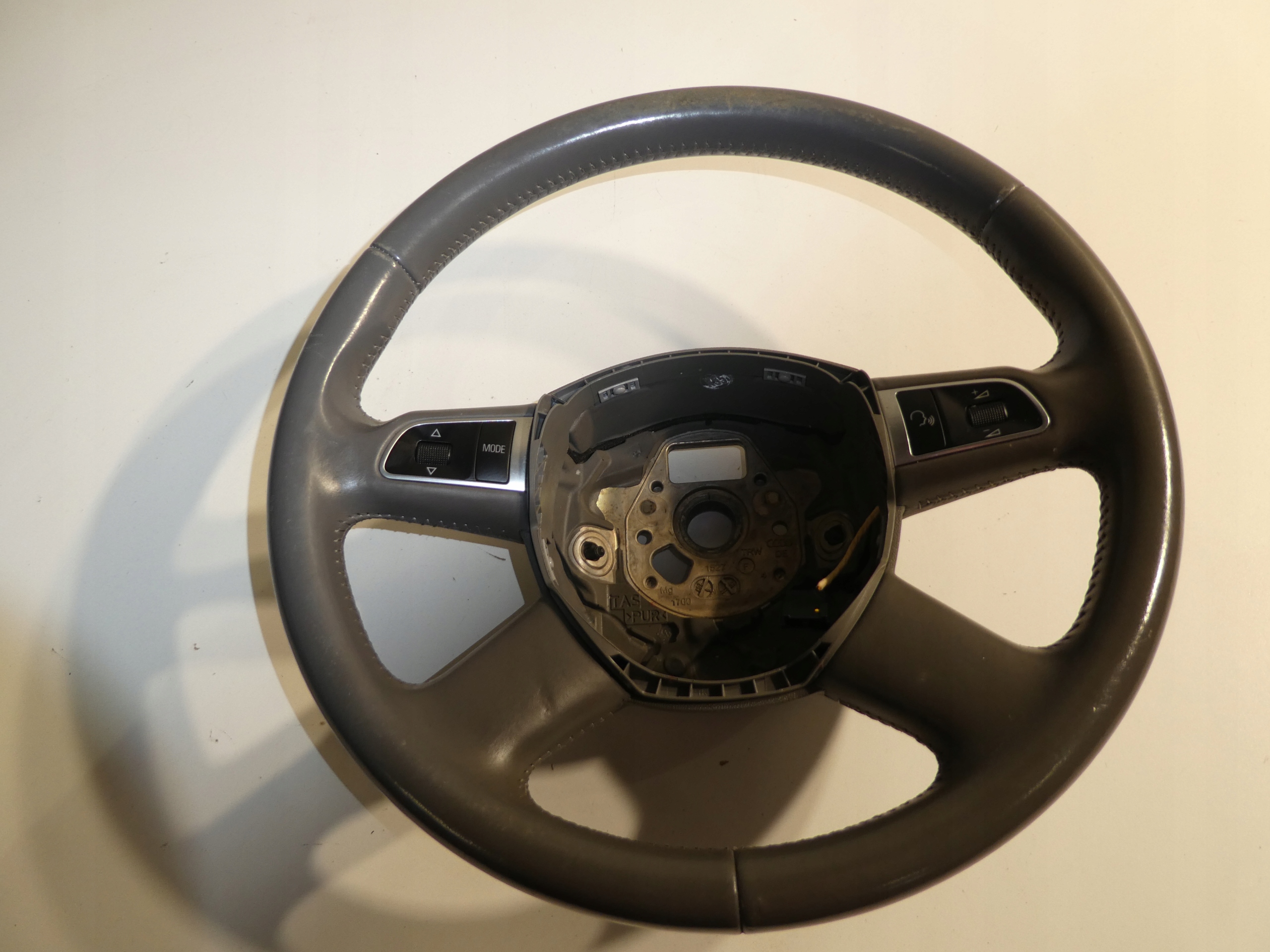 AUDI A4 B7 A6 C6 LENKRAD LEDER MULTIFUNKCJ GRAUE
