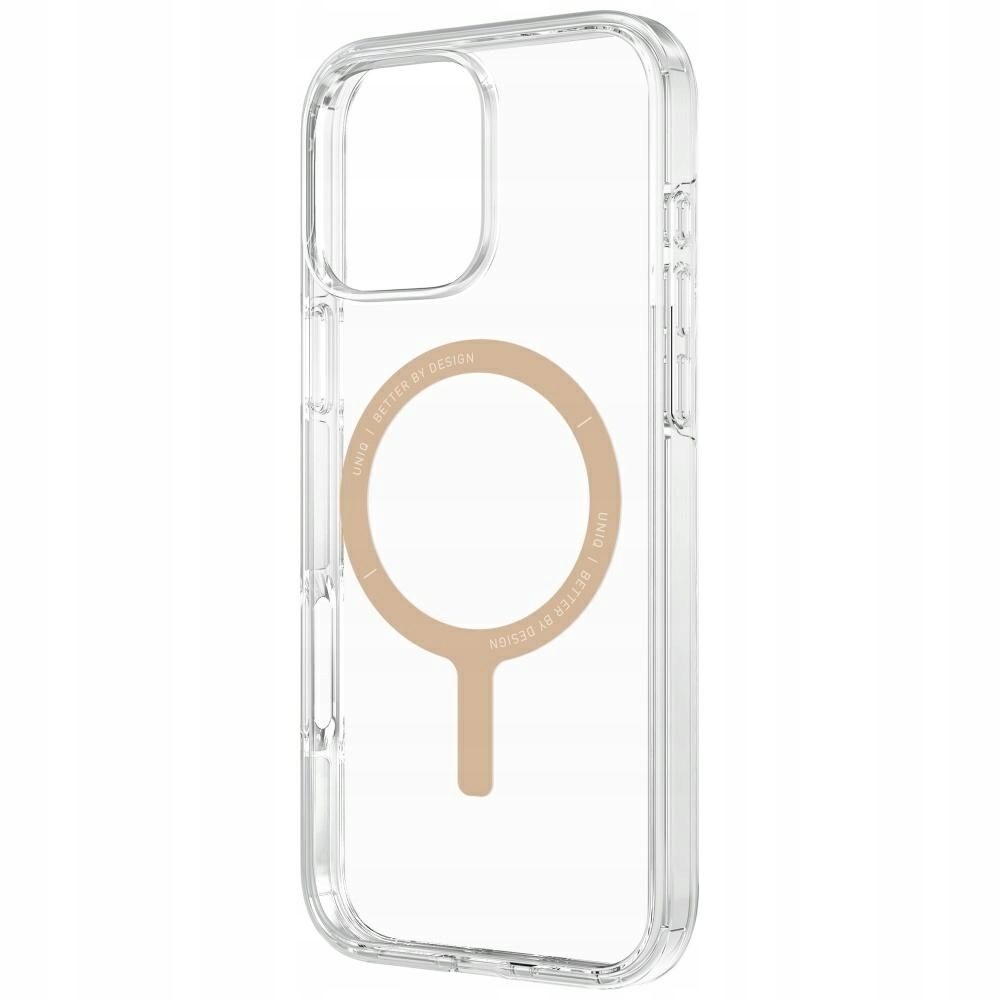 Pouzdro pro iPhone 16 Pro Uniq Clario MagClick Charging case obal