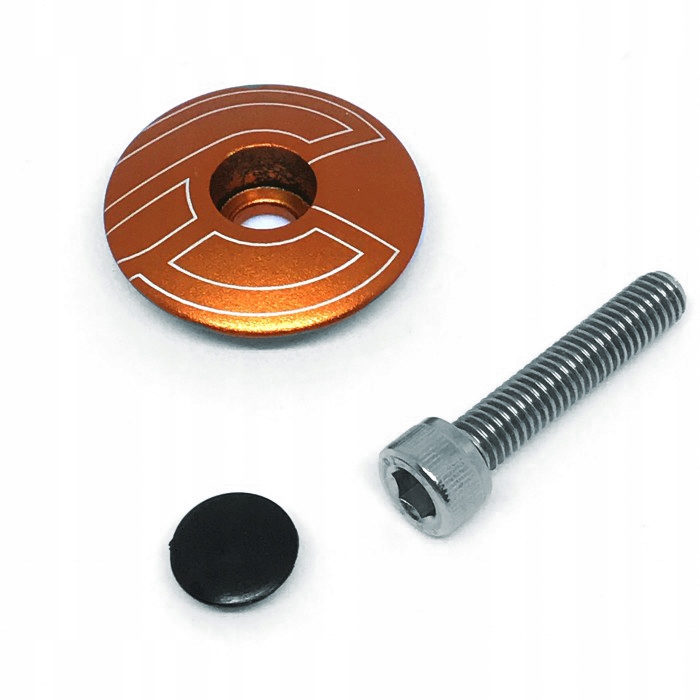 Kapsel aluminiowy Top Cap Cinelli Pomarańczowy