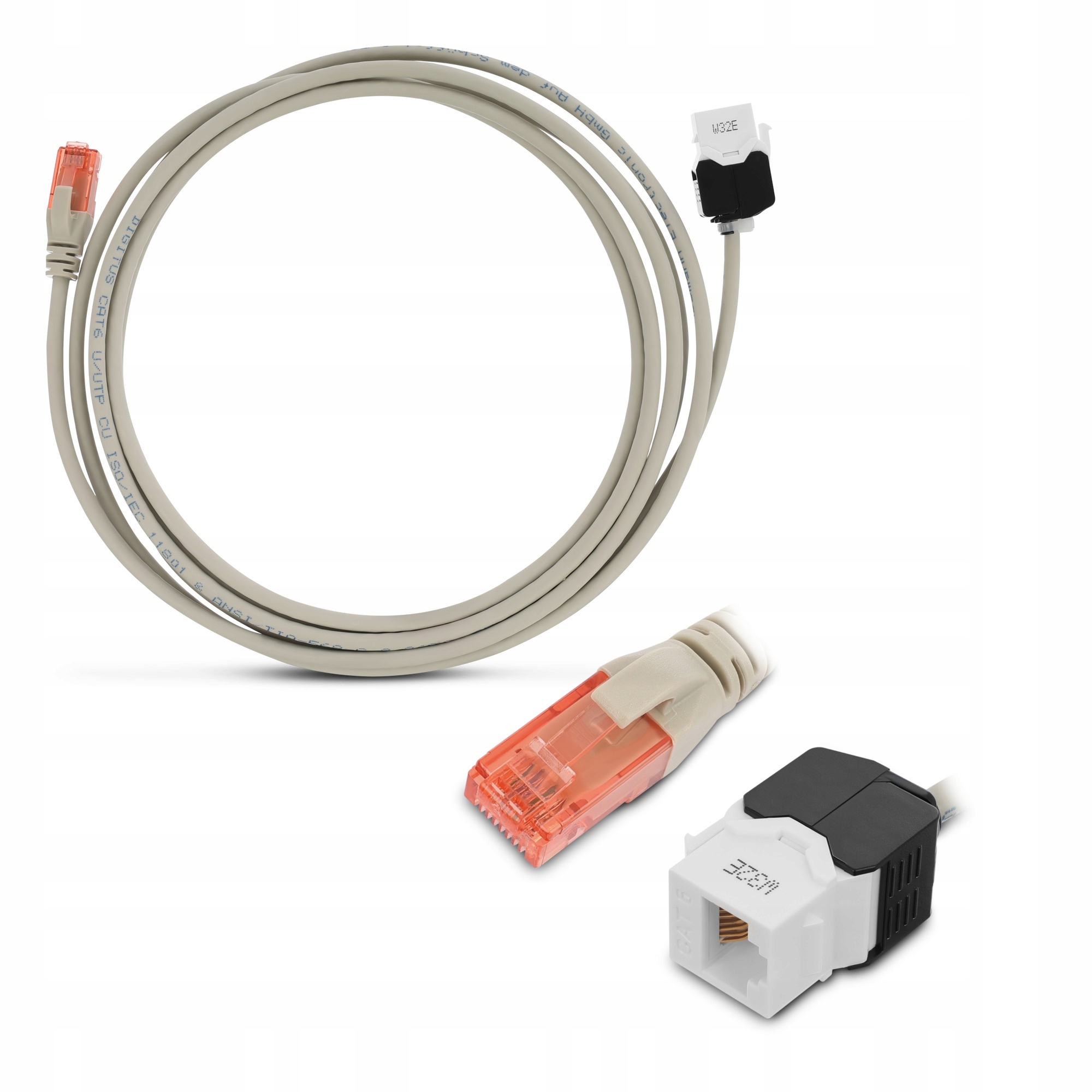 KABEL DIGITUS U-UTP keystone RJ45 DK-1617-CP-030 3m
