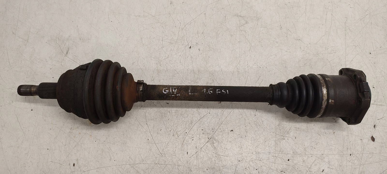 semi-axis left VW Golf IV 1,6 FSI