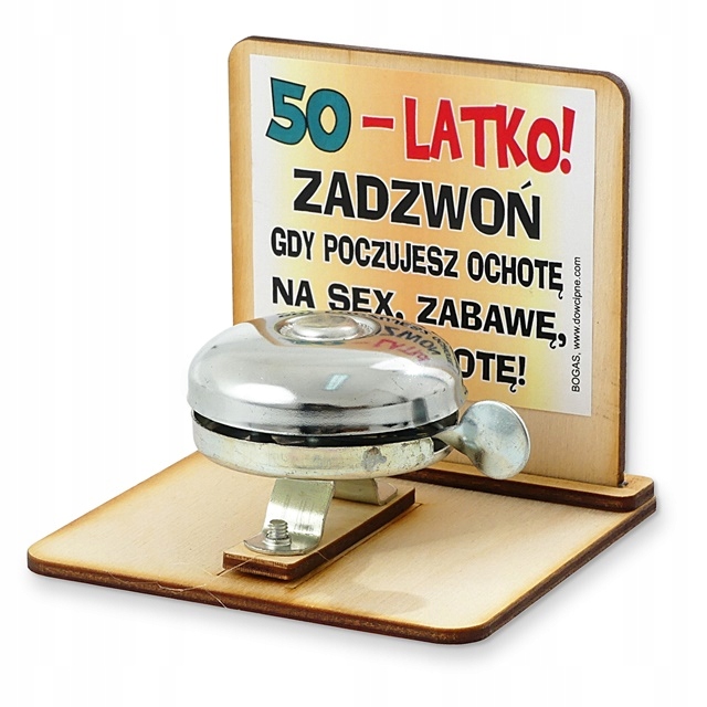 

Śmieszny Gadżet na 50 Urodziny Dla Kobiety