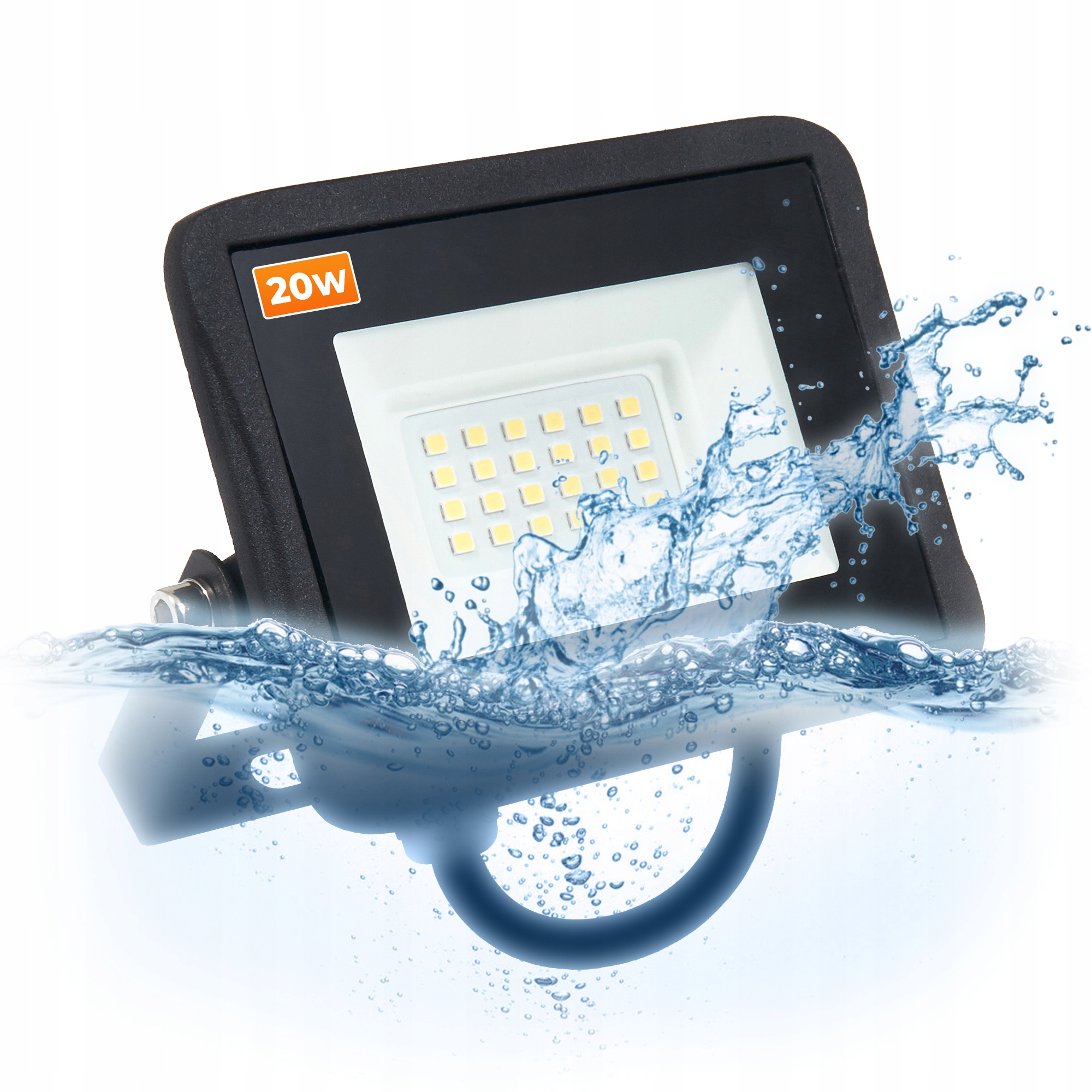 

Halogen Naświetlacz Lampa Led 20W IP65 Reflektor