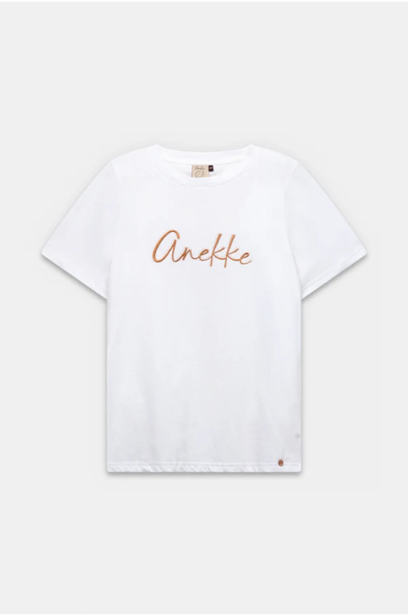 Anekke Sophia T-Shirt L/XL Bílé bavlněné Tričko s krátkým rukávem