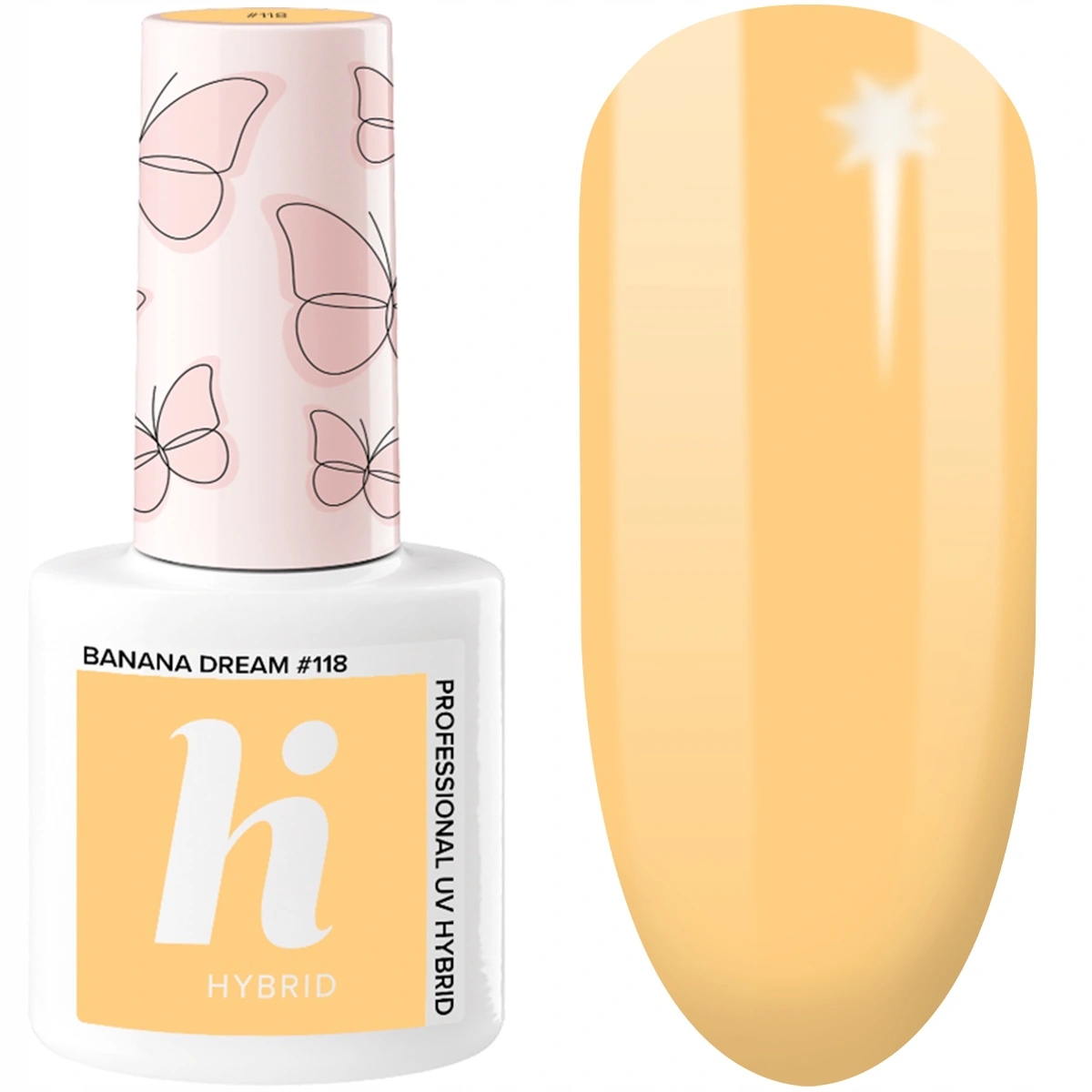 

Hi Hybrid Lakier Hybrydowy #118 Banana Dream 5ML