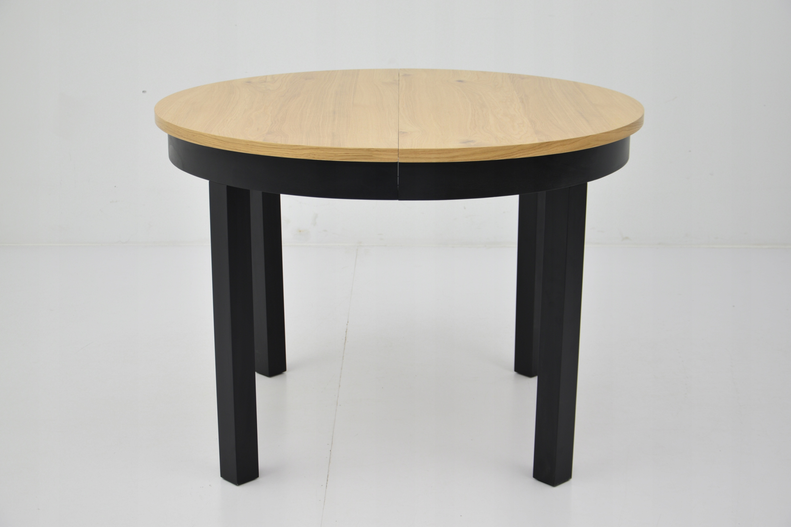 Klasyczny solidny STÓŁ okrągły rozkładany Dębowy Kolekcja salon