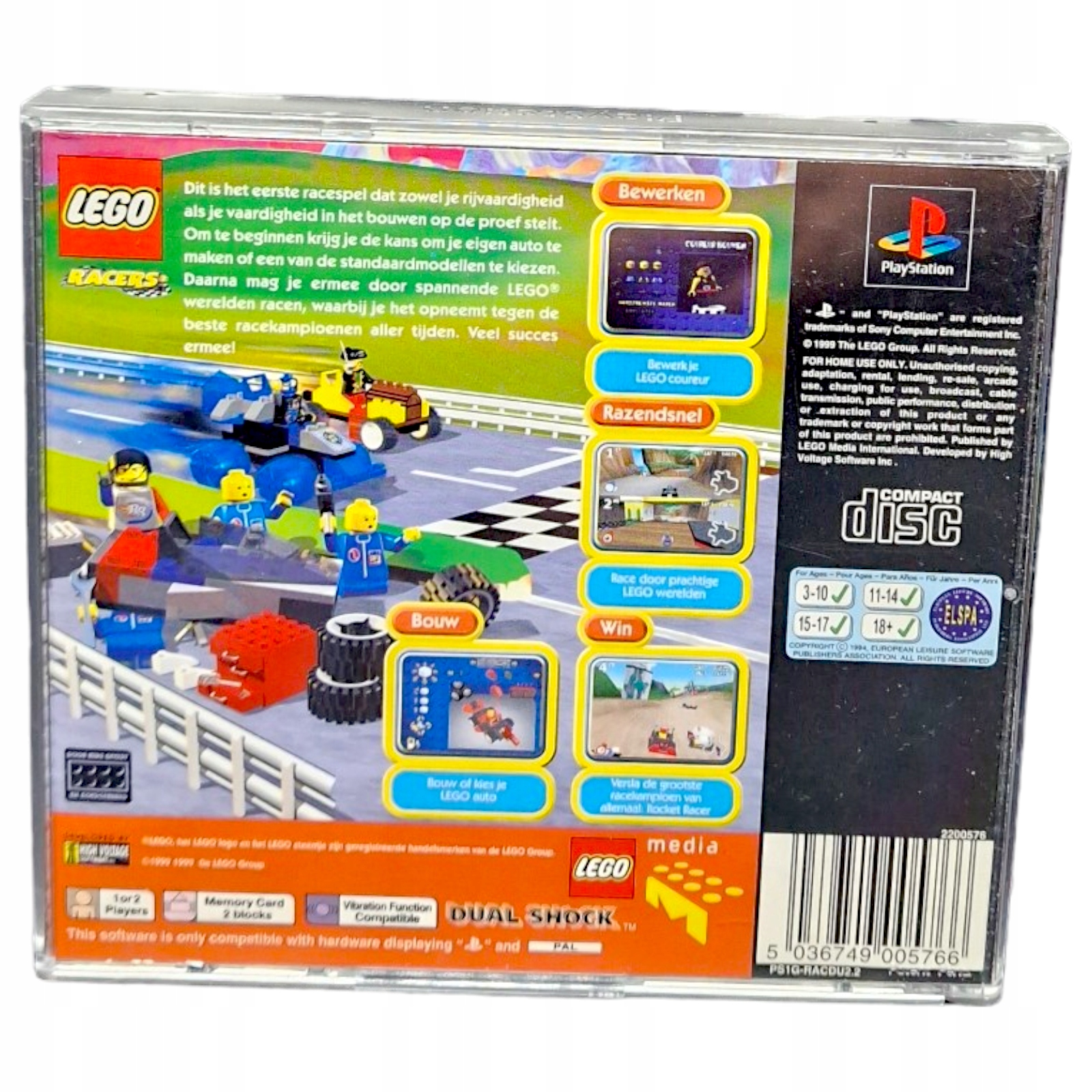 Gra LEGO Racers Sony PlayStation PSX PS1 PS2 PS3 1 retro wy cigi Stan u ywany 135 z Sklepy Opinie Ceny w Allegro.pl