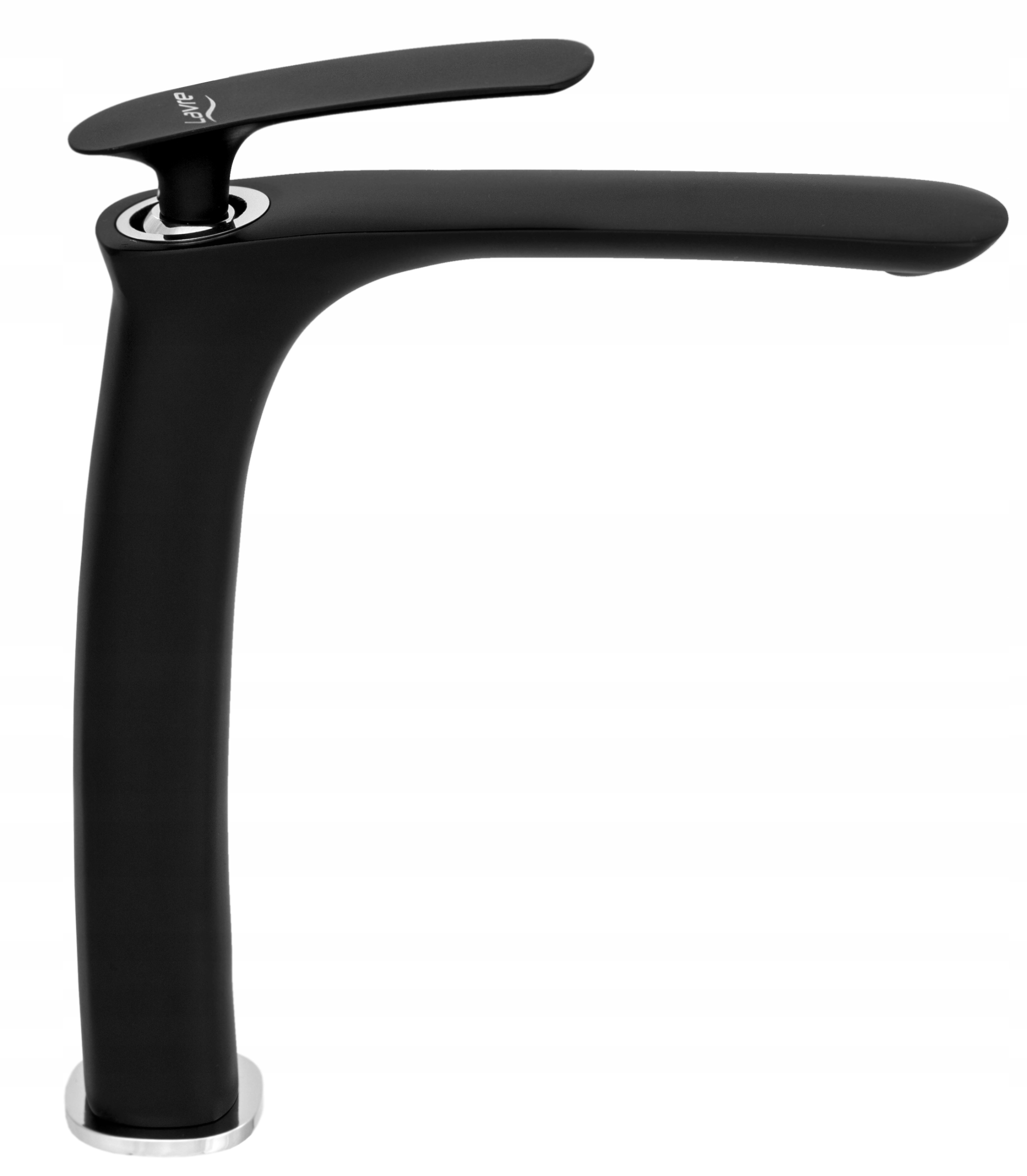 TONY CZARNA BATERIA UMYWALKOWA WYSOKA NABLATOWA Marka Granitan