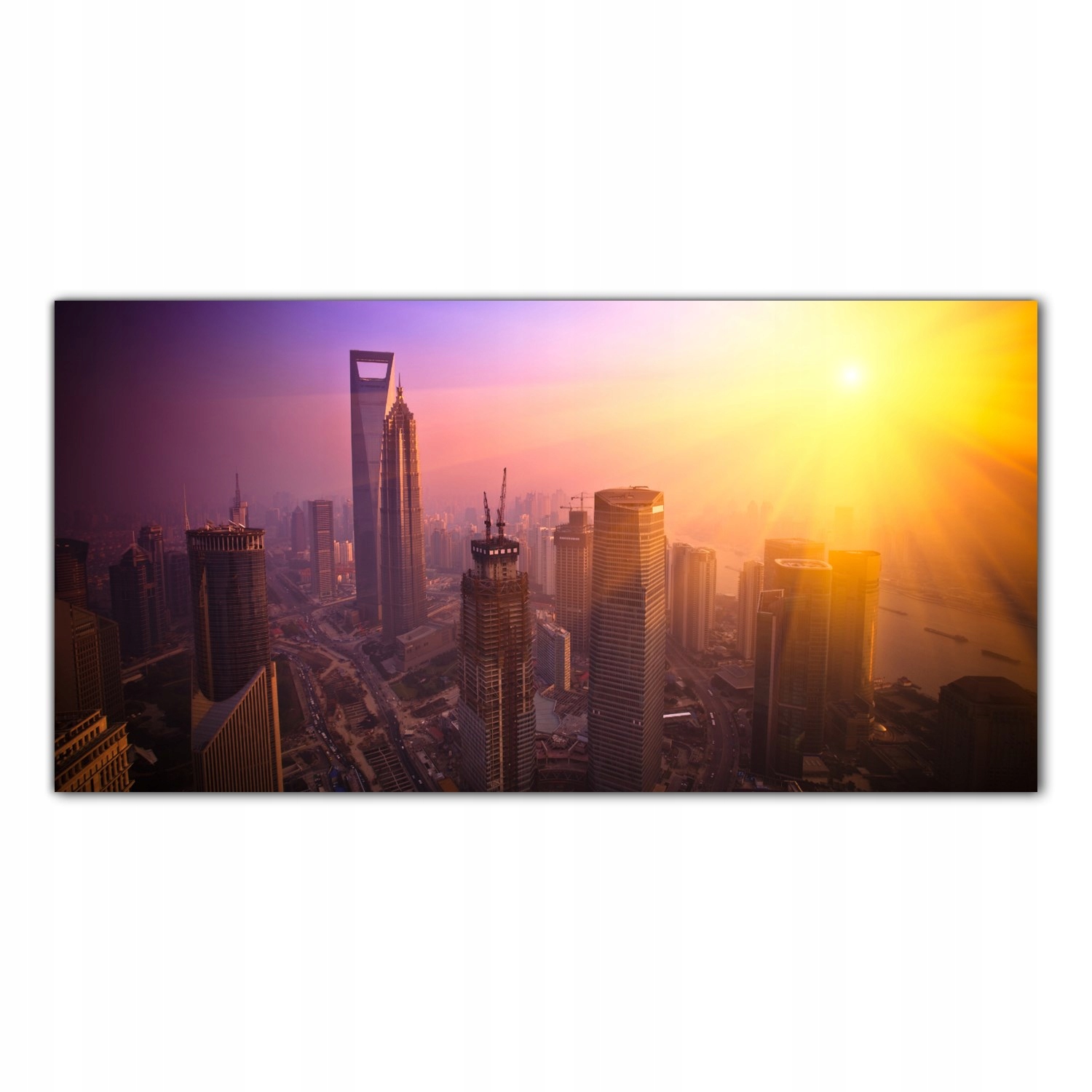 

Obraz Szklany Foto-obraz Shanghai Krajobraz 140x70