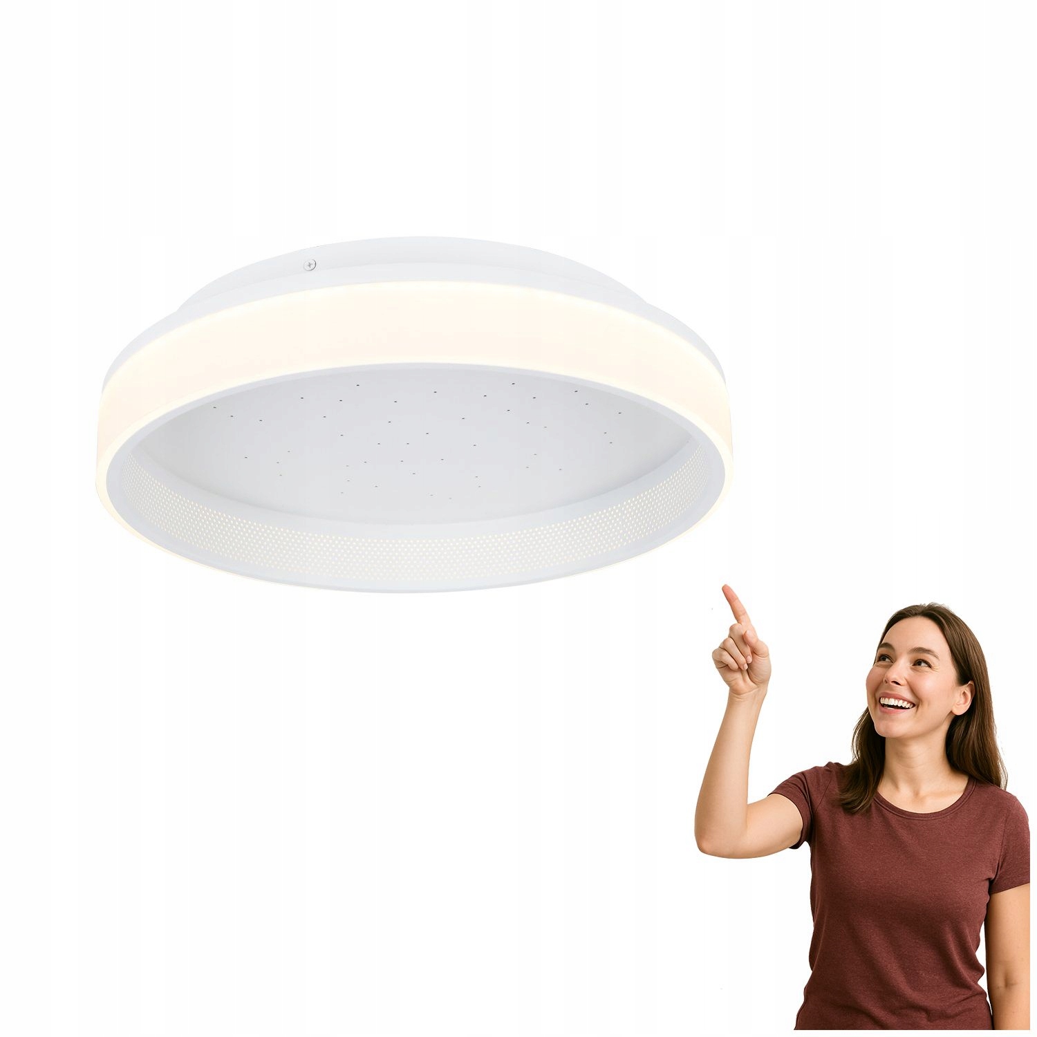 Led stropná lampa 50W Martis PLF-3232-WH Italux