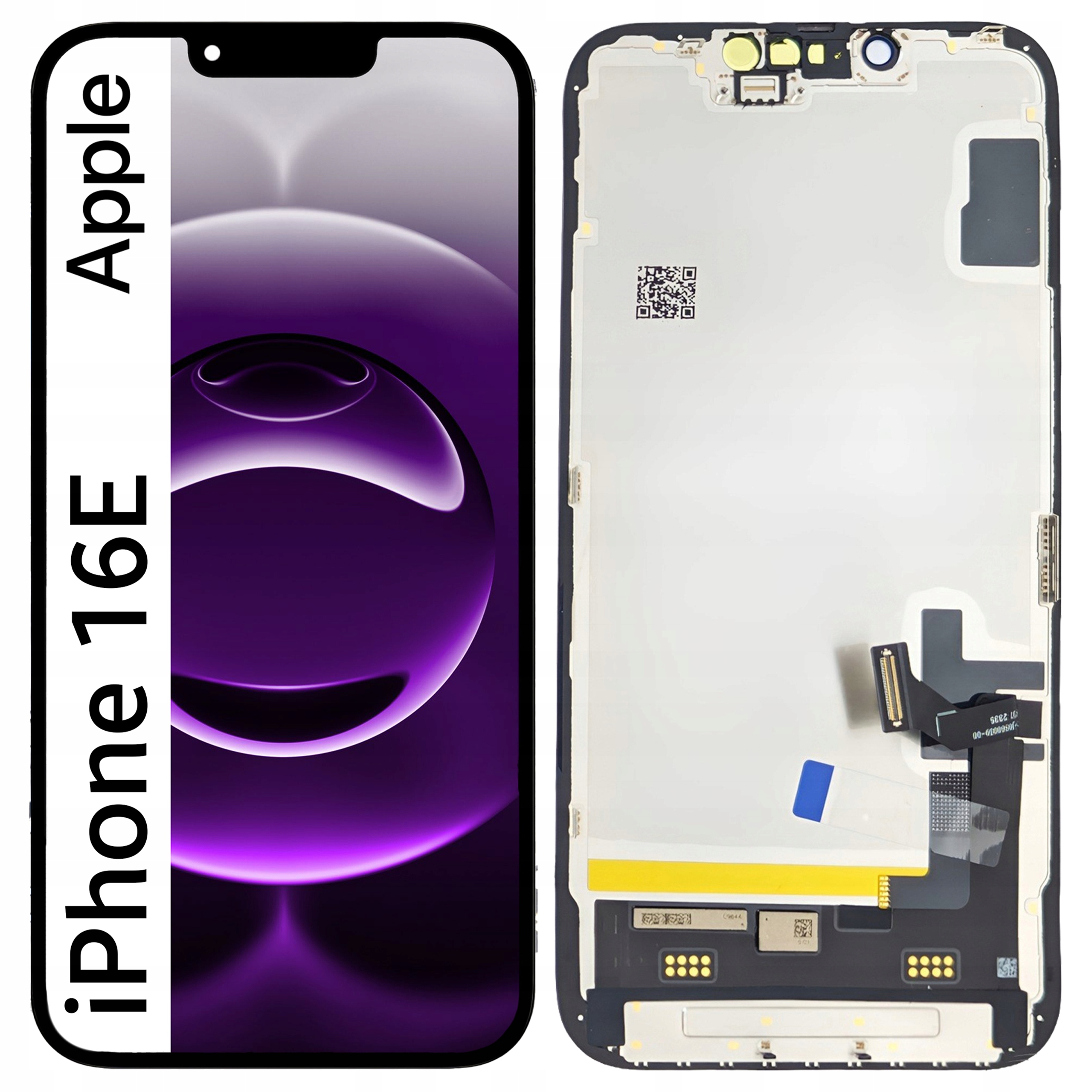 Displej pro iPhone 16E LCD displej Soft Oled A3212 A3409 Vyměnitelný čip