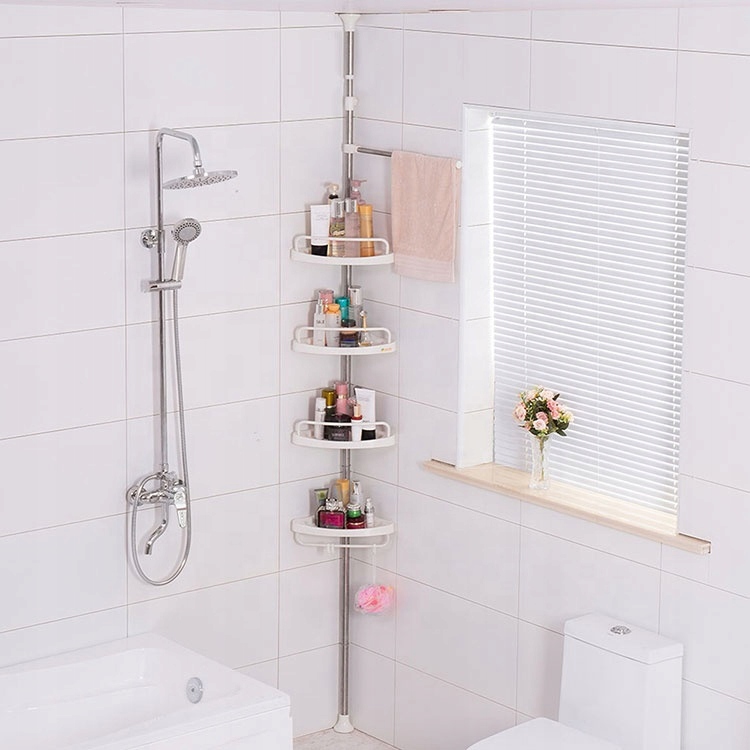 REGAŁ PÓŁKA ŁAZIENKOWA NAROŻNA TELESKOPOWA DO KABINY PRYSZNICOWEJ WANNY Rodzaj wolnostojąca