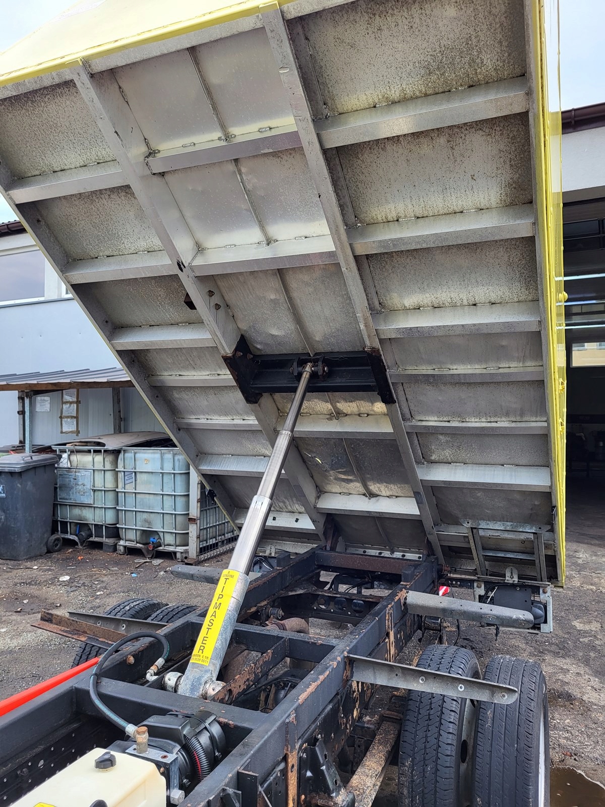 ISUZU GRAFTER PAKA ZABUDOWA KIPER WYWROTKA ALUMINIUM KOMPLET Z POMPĄ