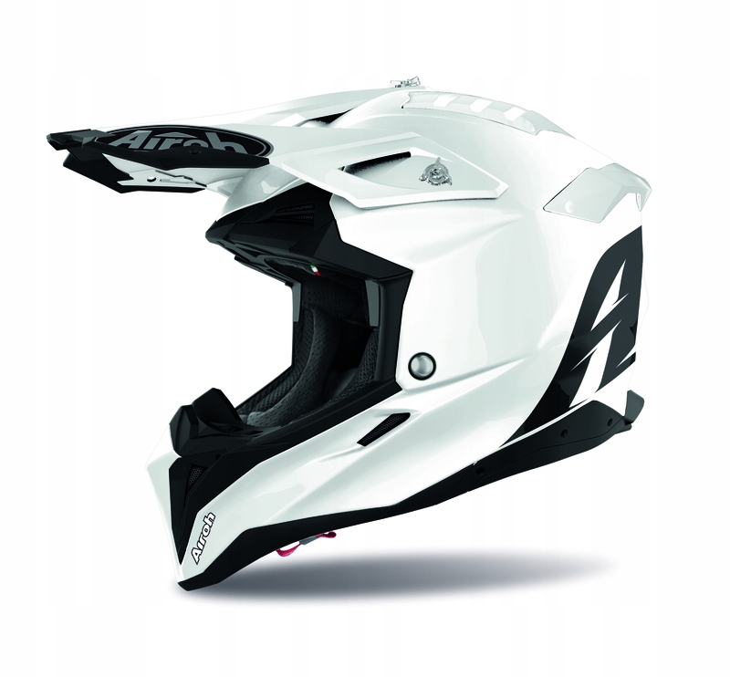 Motokrosová Prilba Airoh Aviator 3 White Gloss S