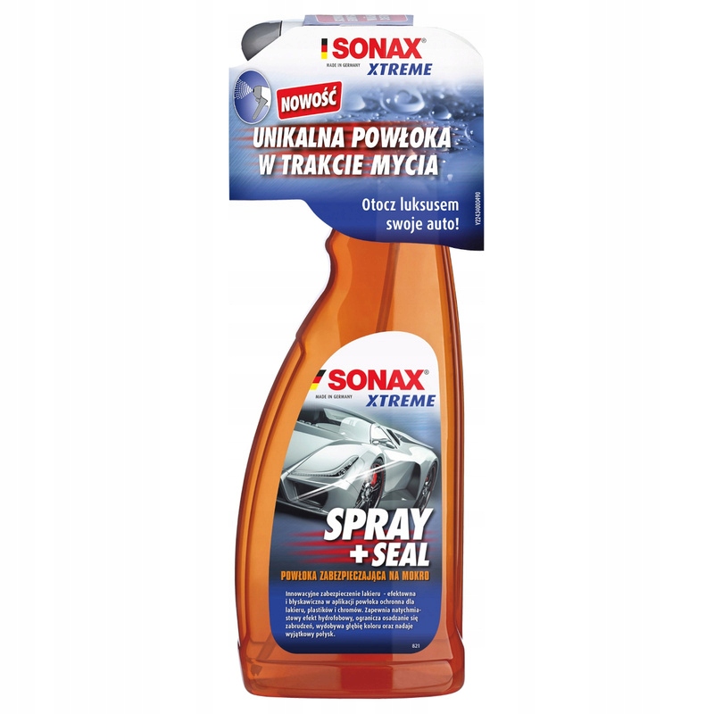 Sonax Spray+seal Powłoka Zabezpieczająca Na Mokro 750ml