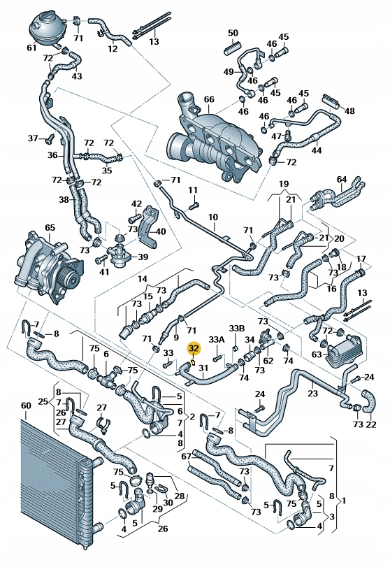 ORING RURY WODNEJ WHT006407 ORYGINAŁ
