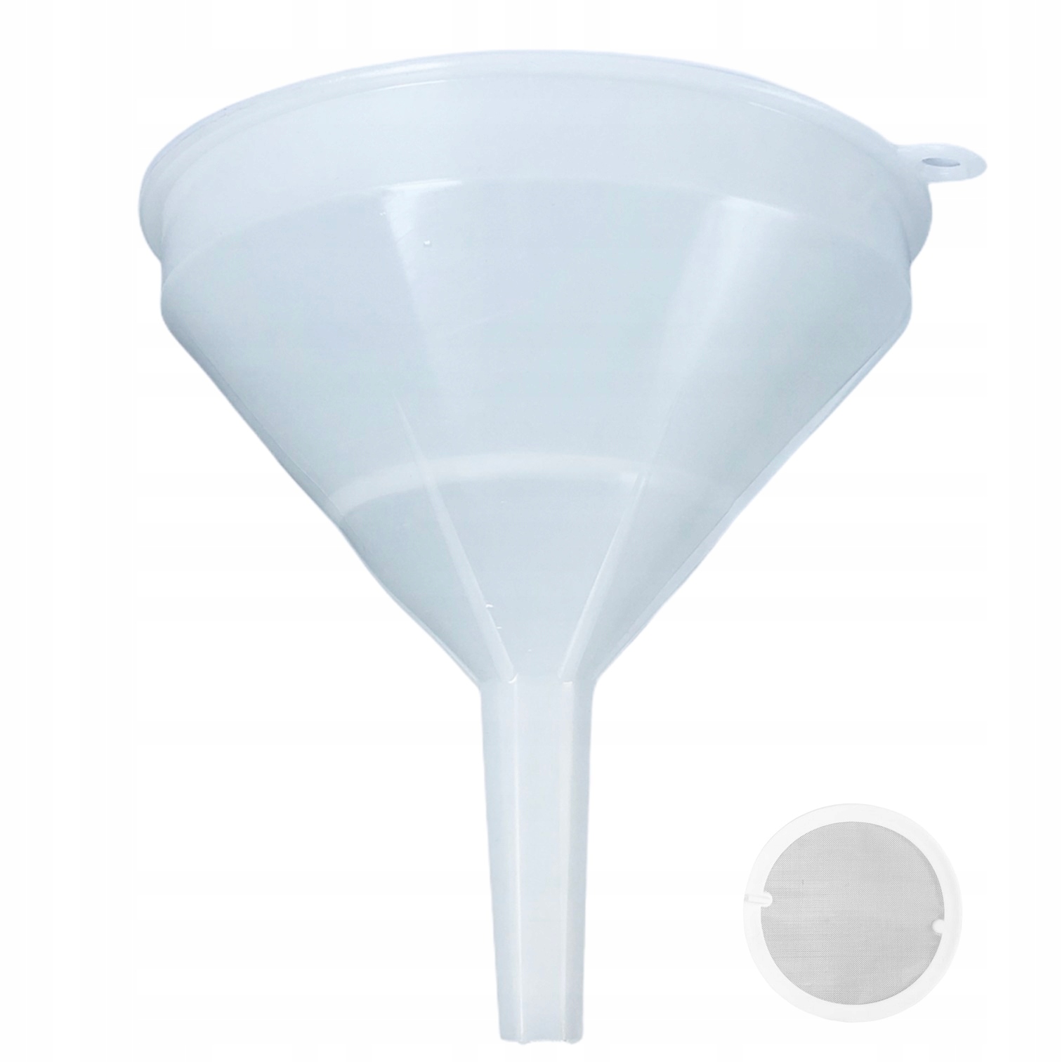 

Lejek do butelek 21cm z sitkiem wino soki filtr