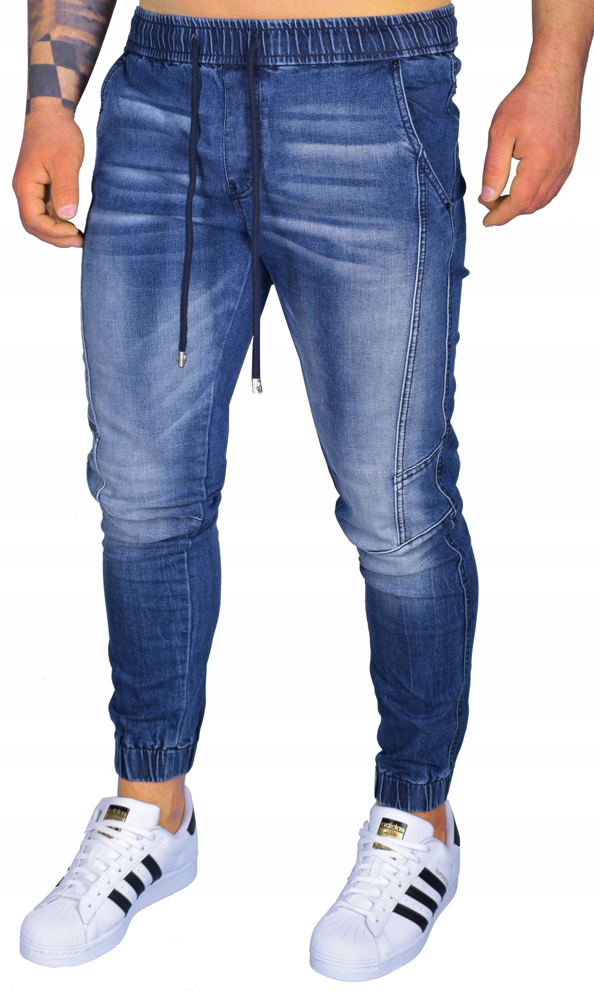 SPODNIE MĘSKIE BOJÓWKI JOGERRY ŚCIĄGACZE Rozmiar S