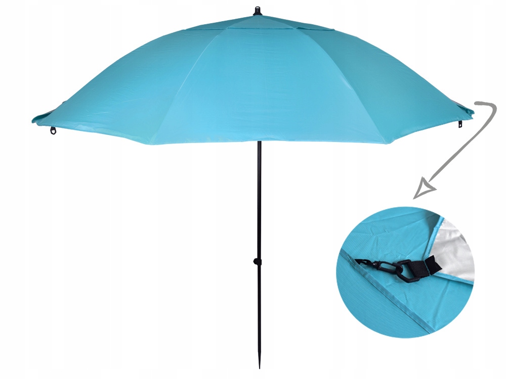 Parasol Plażowy Chalkidiki Para Sole UPF 50+ na Plażę do Ogrodu SP0784 Model Chalkidiki