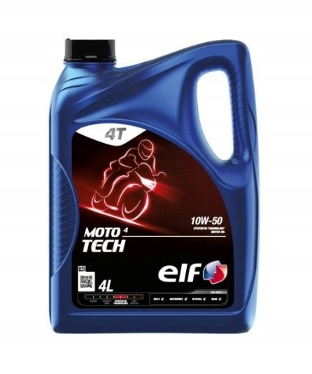 Olej silnikowy Elf Moto 4 Tech 10W50 4L
