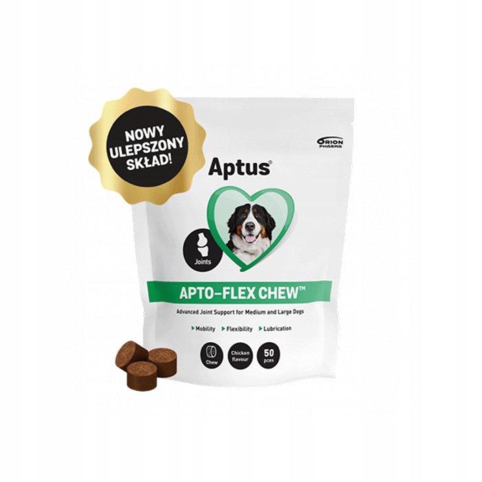 Aptus Aptoflex Chews podpora kloubů a pojivové tkáně 50 ks
