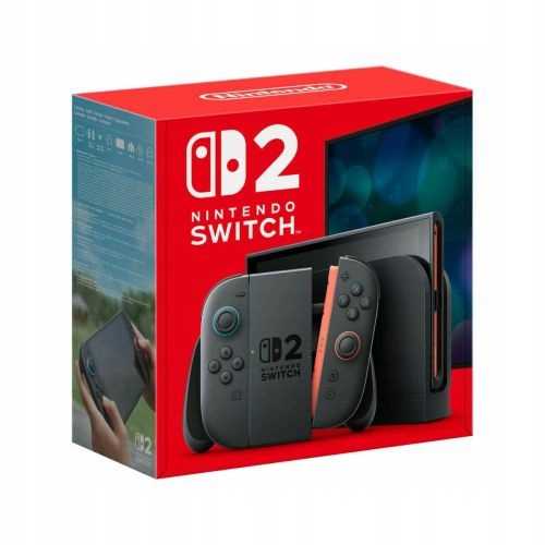 Nintendo Switch 2 Console Set with Joy-Con, Black Eu