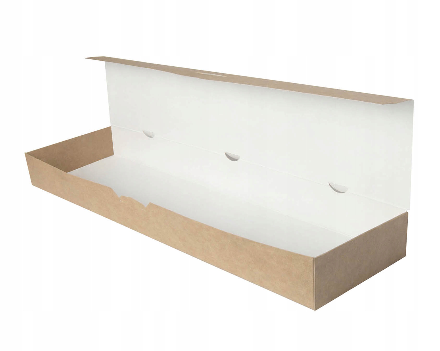 

Pudełka na zapiekanki na wynos 38x11x5 cm 100 szt.