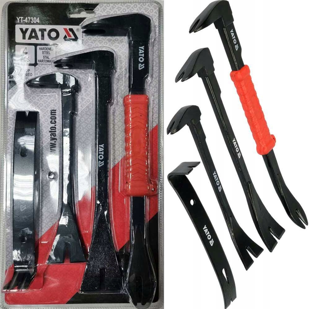 ЛОМ ЛАПКА ГВОЗДОДЕР УГЛЕРОДИСТАЯ СТАЛЬ НАБОР