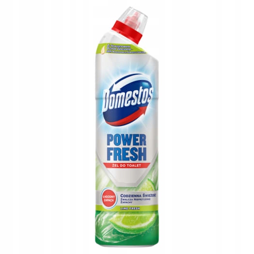 Levně 3x Domestos Power Fresh Gel na toalety Lime Fresh