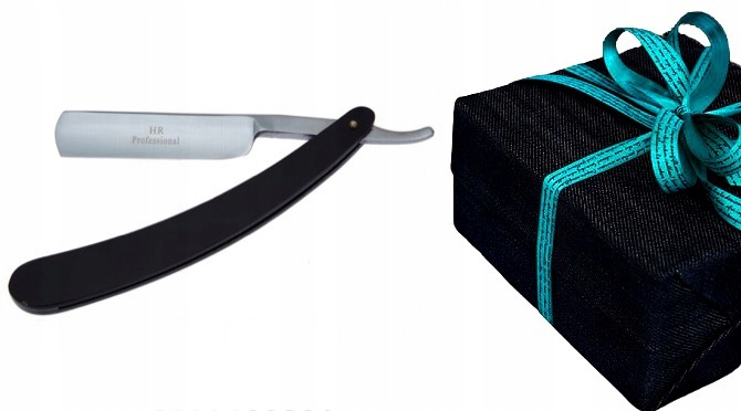 BRZYTWA FRYZJERSKA DO GOLENIA TYTANOWA BLUE BARBERSKA Kod producenta JUUJU7