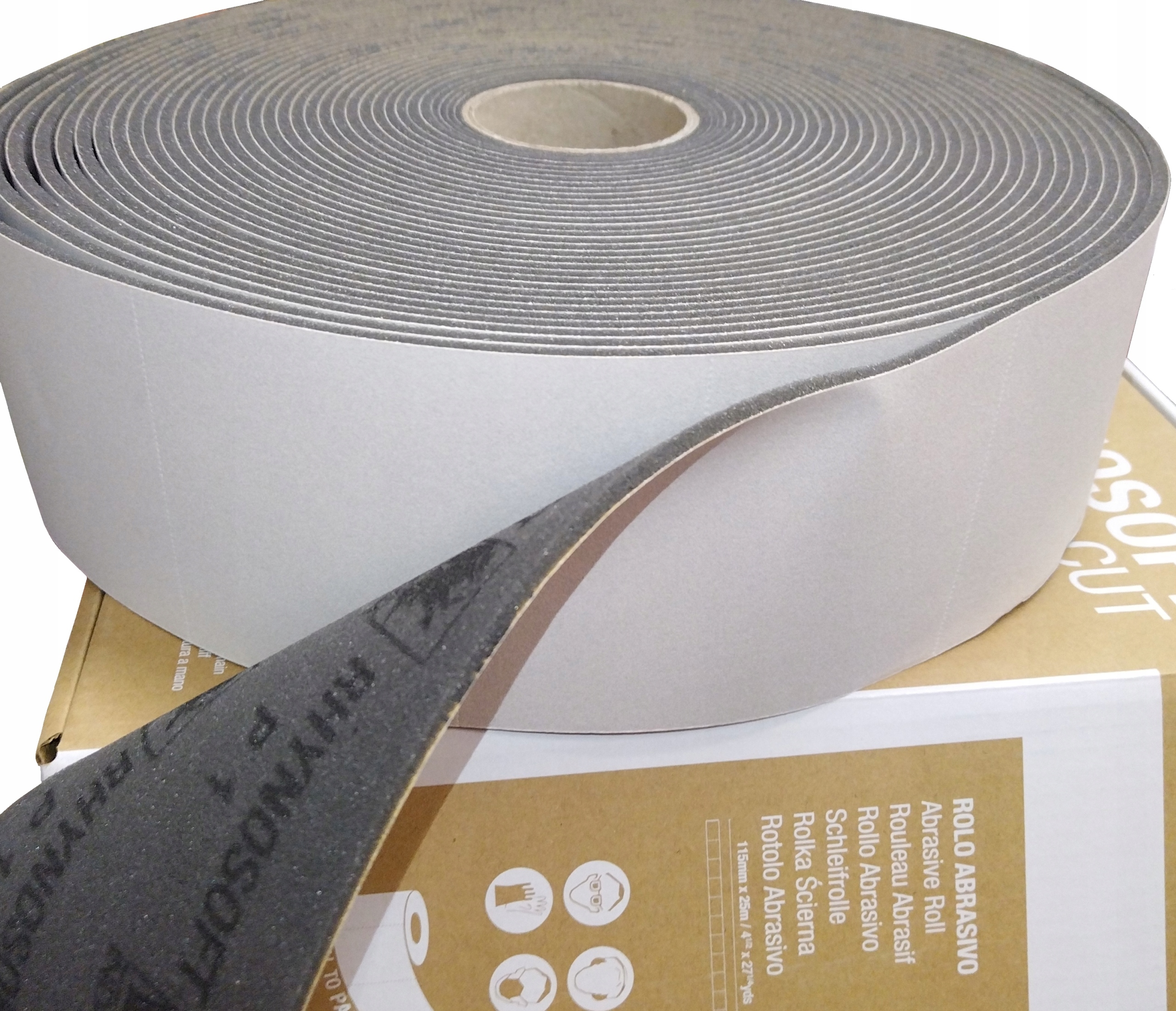 Indasa Papier Na Gąbce 115MM Pre Cut P500 metr