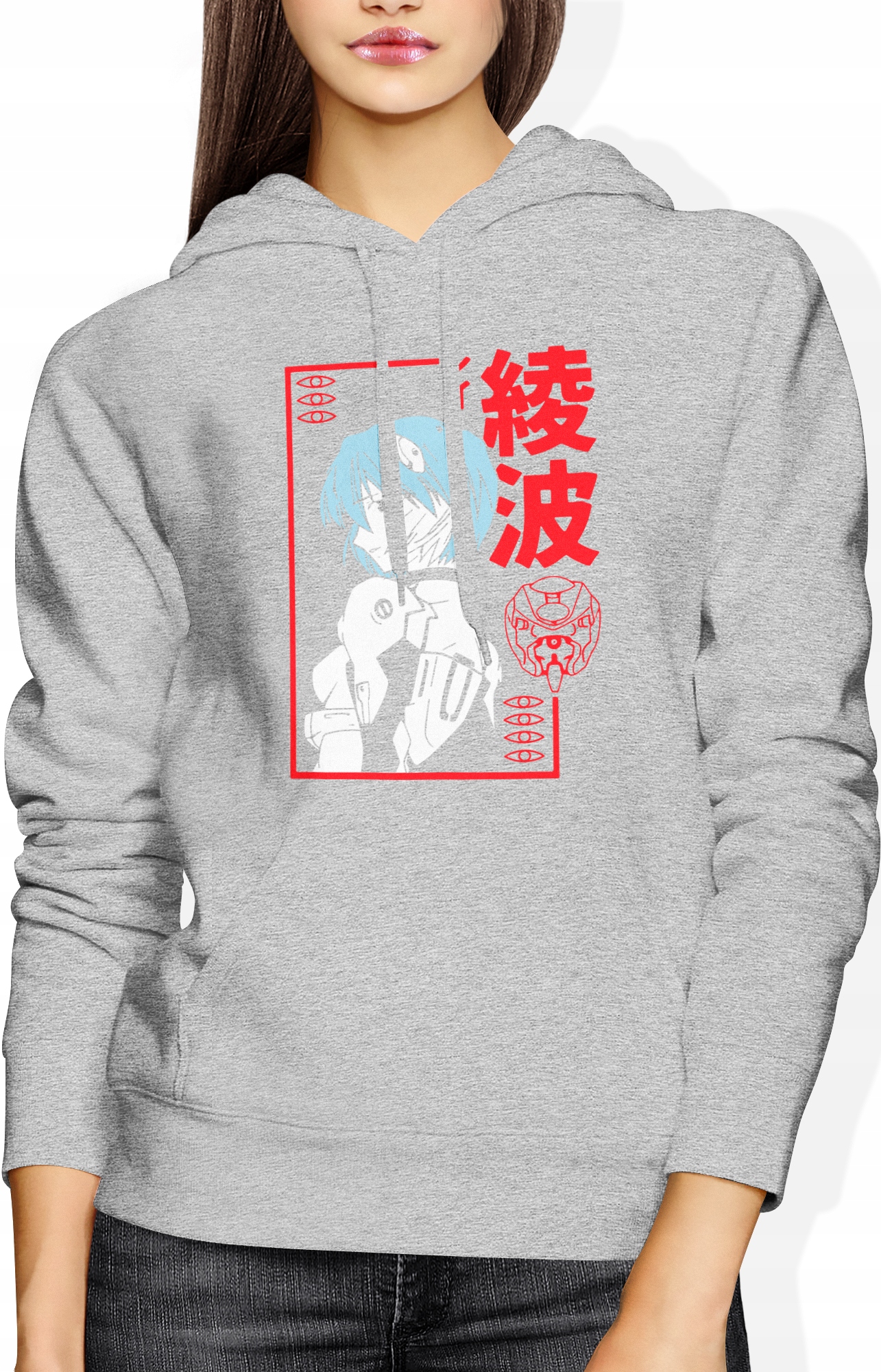 

Neon Genesis Evangelion Rei Ayanami Bluza Damska S