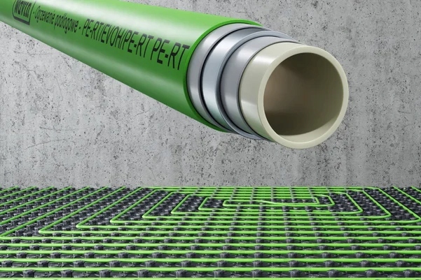 4x WAVIN KAMELEON RURA DO PODŁOGÓWKI PE-RT/EVOH/PERT 5 WARSTW 16x2mm 600M Marka Wavin