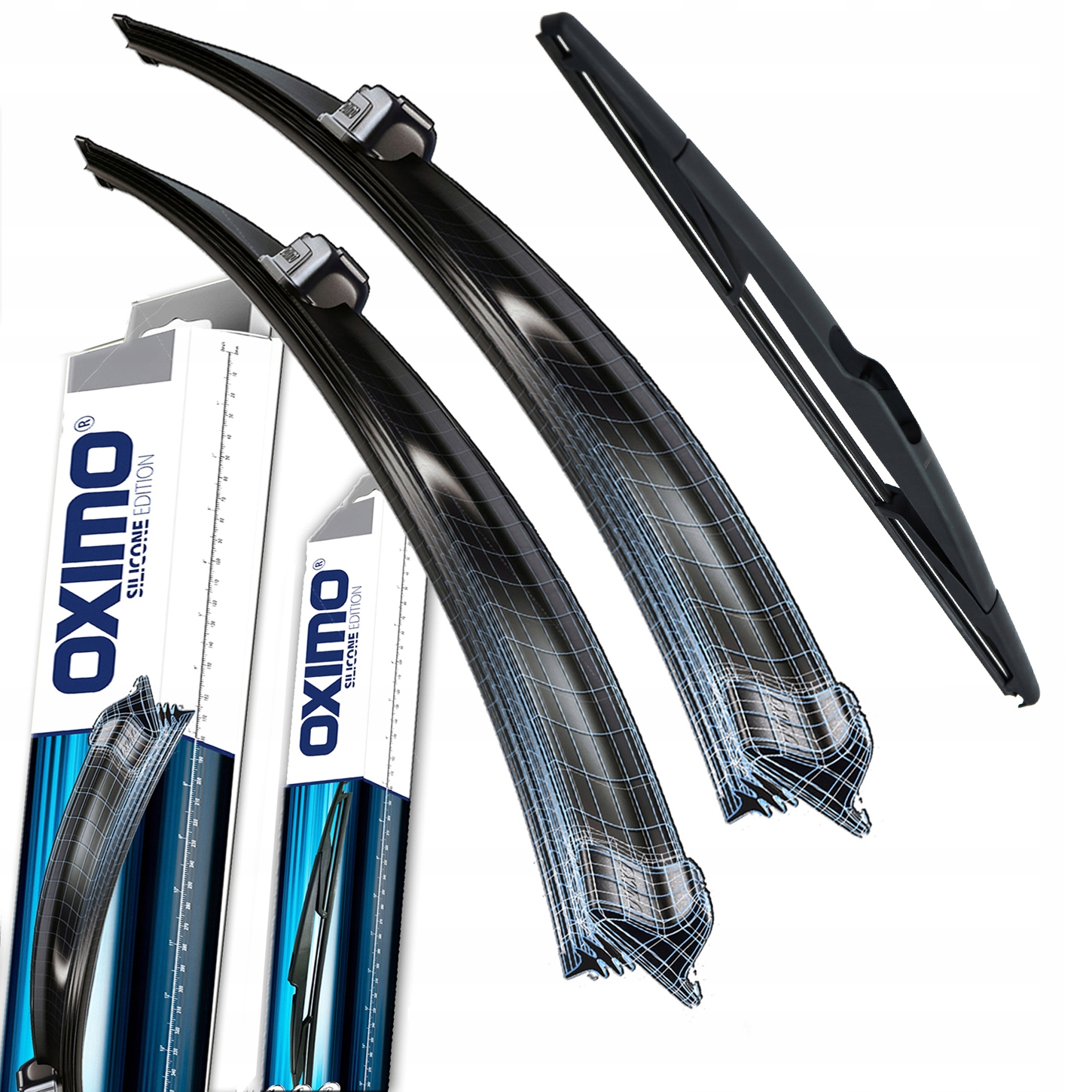 

Komplet Wycieraczek Dacia Sandero II przód tył