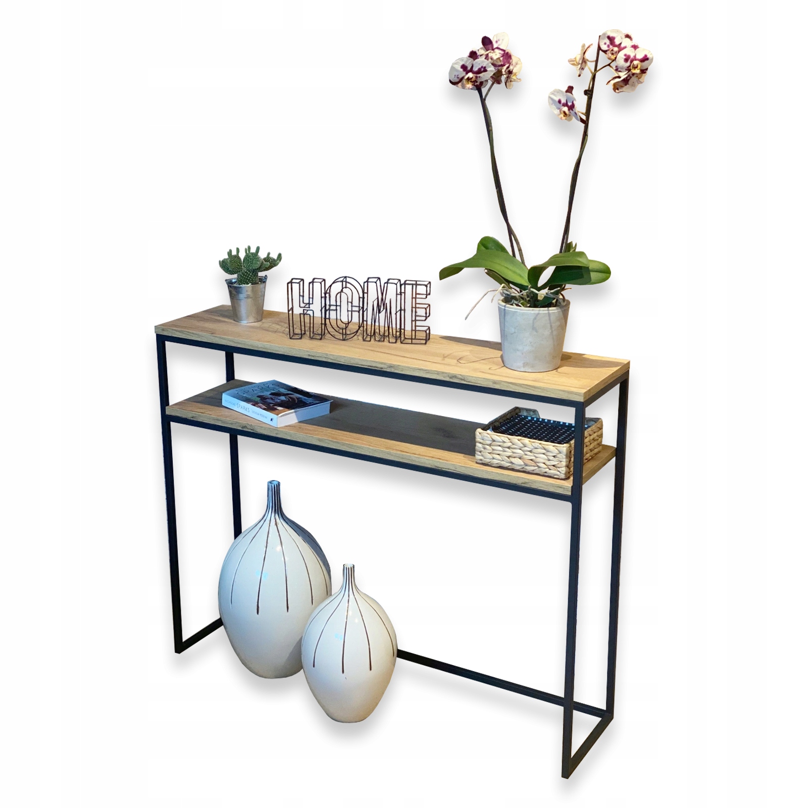

Konsolka, Konsola, Toaletka Styl Loft 100x25x80