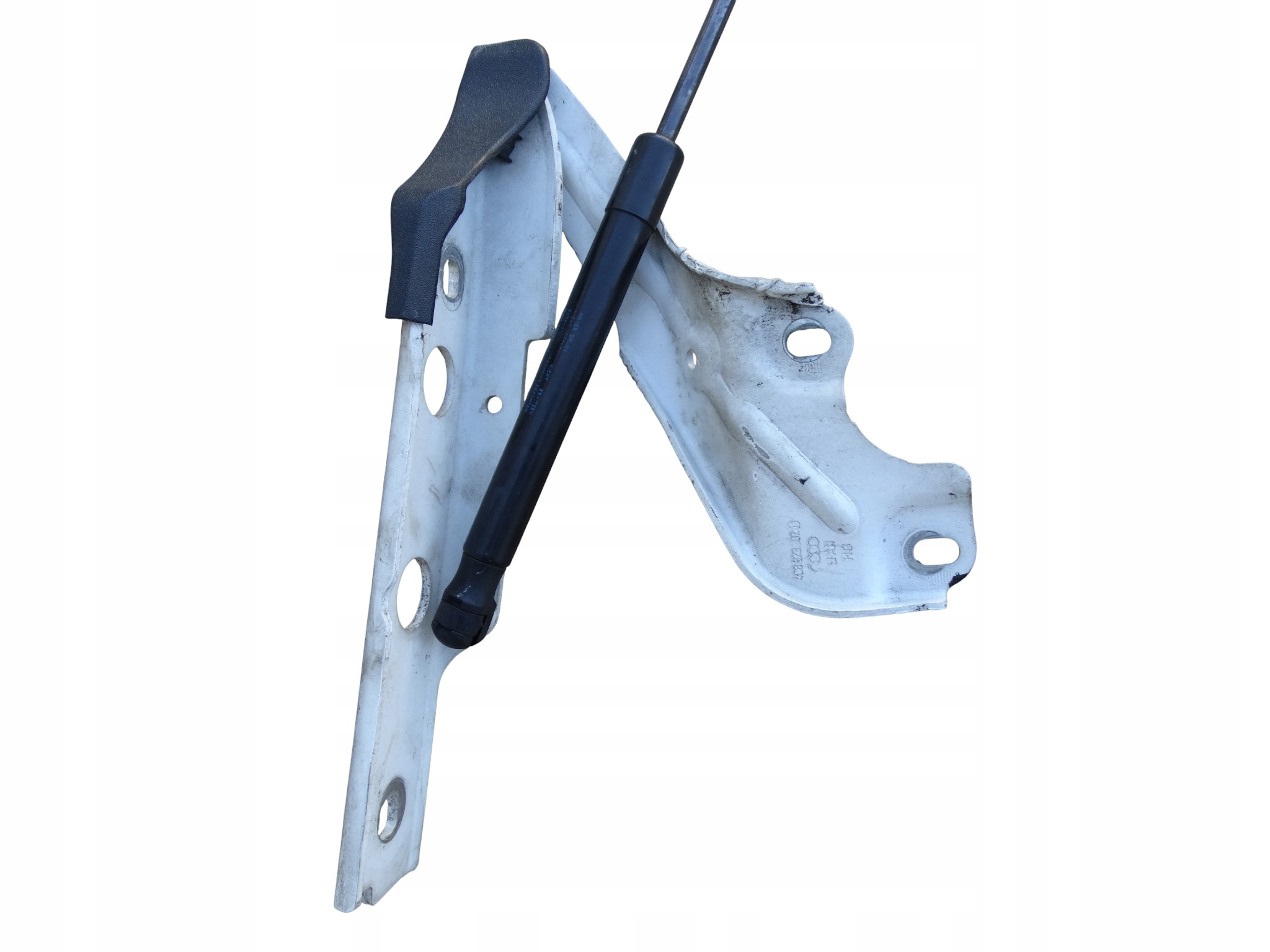 AUDI A6 C7 A7 10-18 hinge bonnet hinges left right KOMPLET LY9C BIALE ORYG