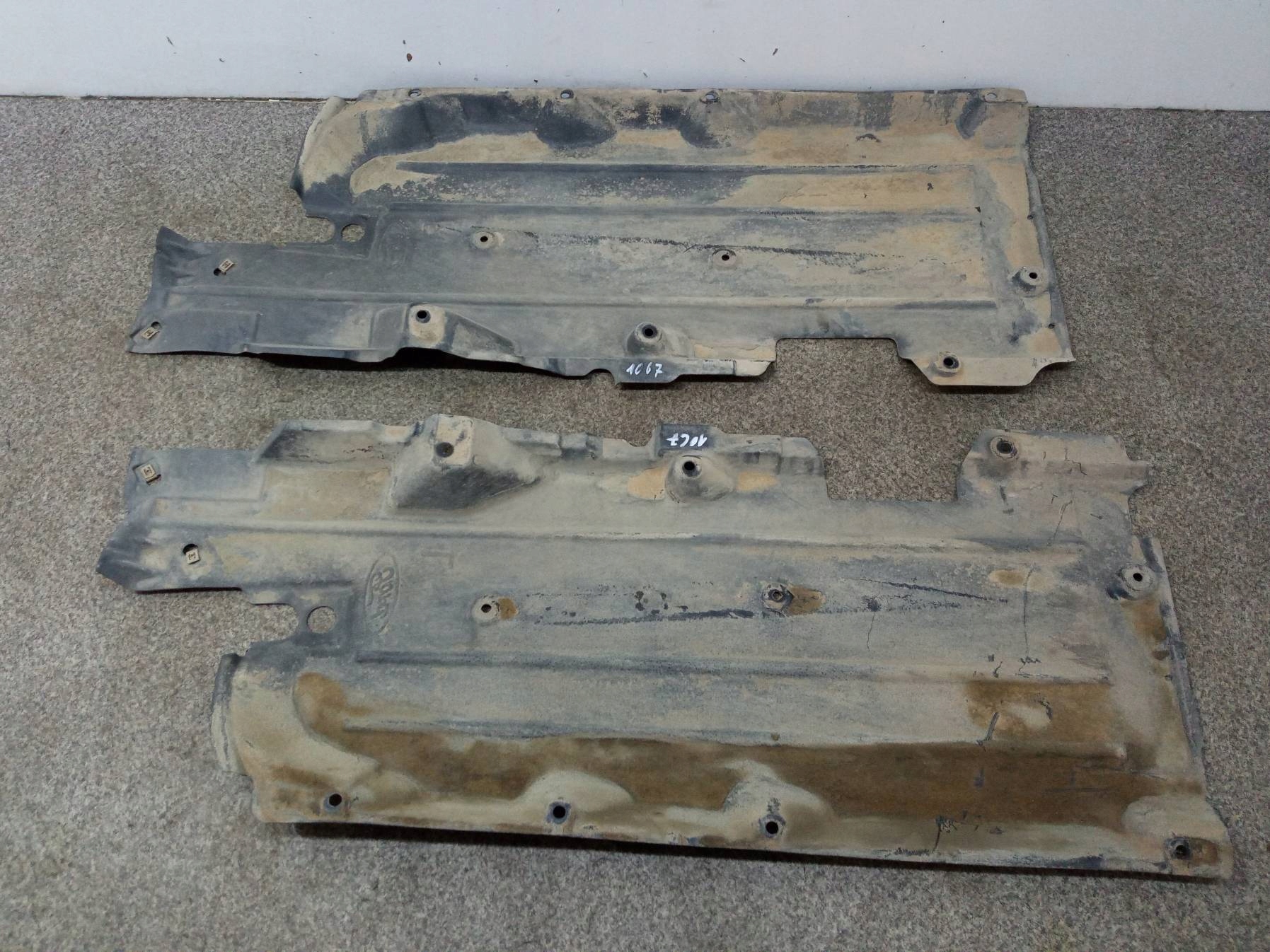 cover chassis left right KPL Ford Transit Courier and (2014- )