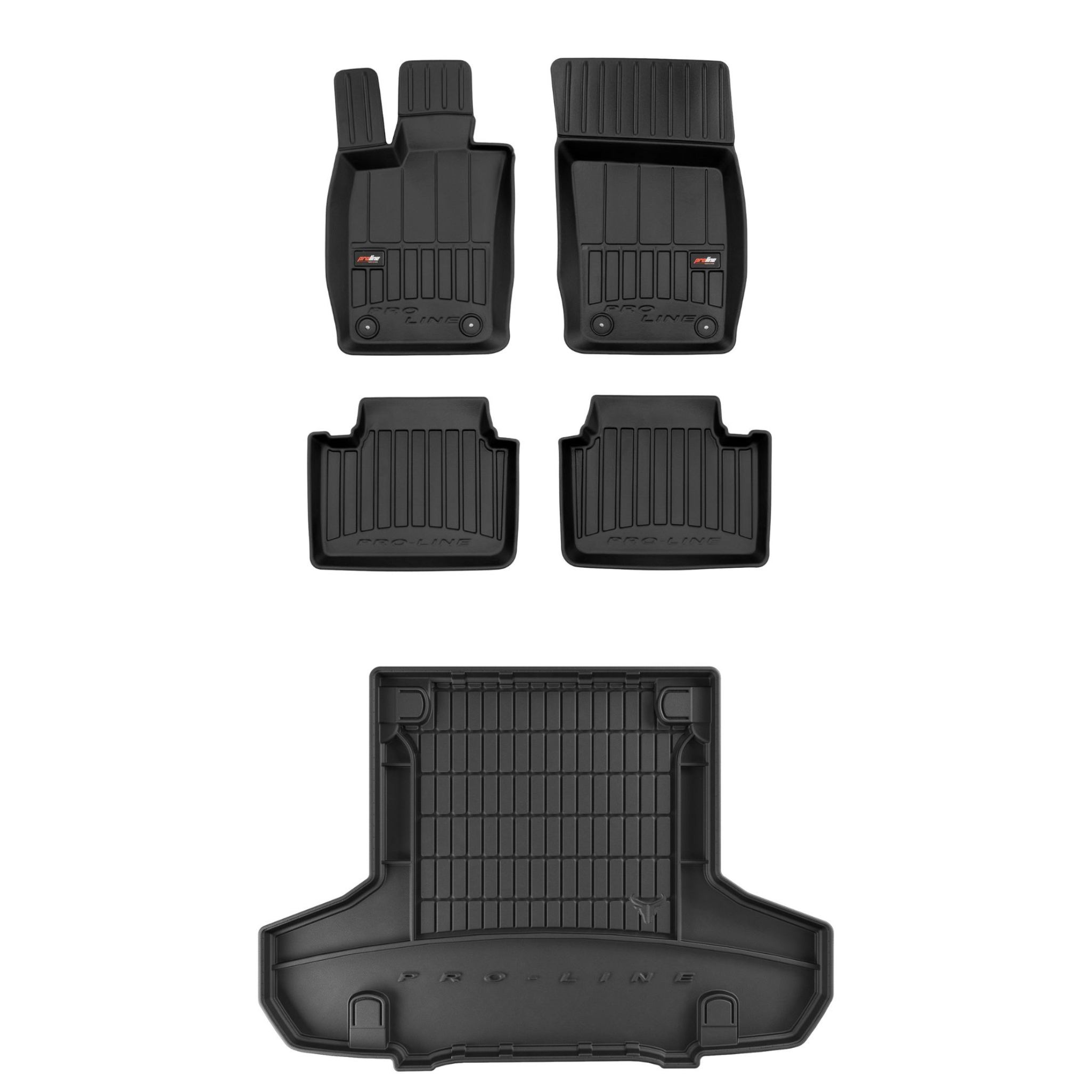 Sada gumových kobercov a rohoží pre Porsche Panamera II od roku 2016