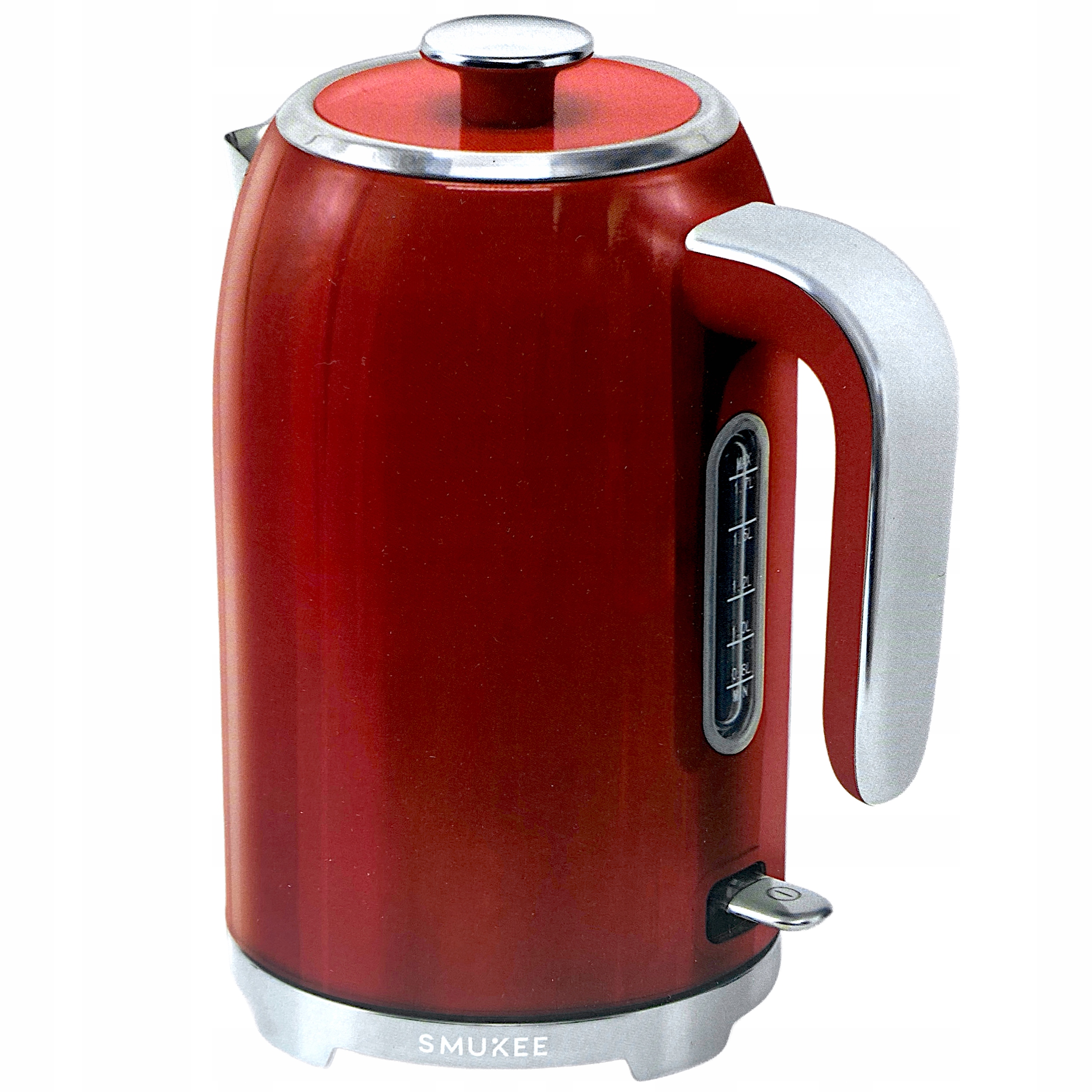 Smukee Vintage Czajnik elektryczny 1,7L 1850-2200W Czerwony