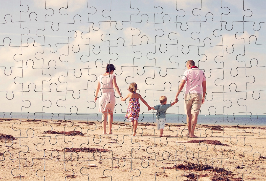 

Puzzle Z Własnym Nadrukiem A4 70 elementów