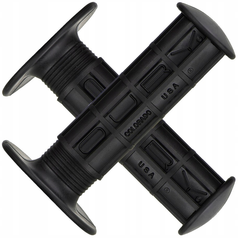 Chwyty Rączki Lizardskins Single Compound Oury Waffle w/ Flange Black
