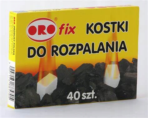 

Oro kostki do rozpalania, podpałka 40kostek