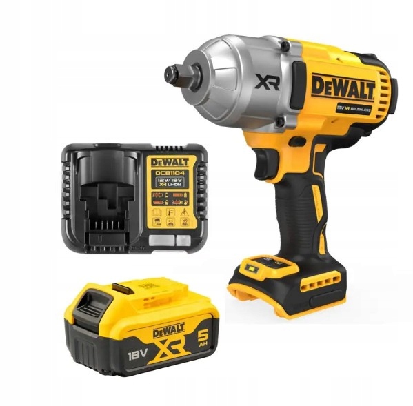 DCF900P1 Dewalt Rázový Uťahovák 1/2" 1355 Nm S Akumulátorom 1X 5AH A Nabíjačkou
