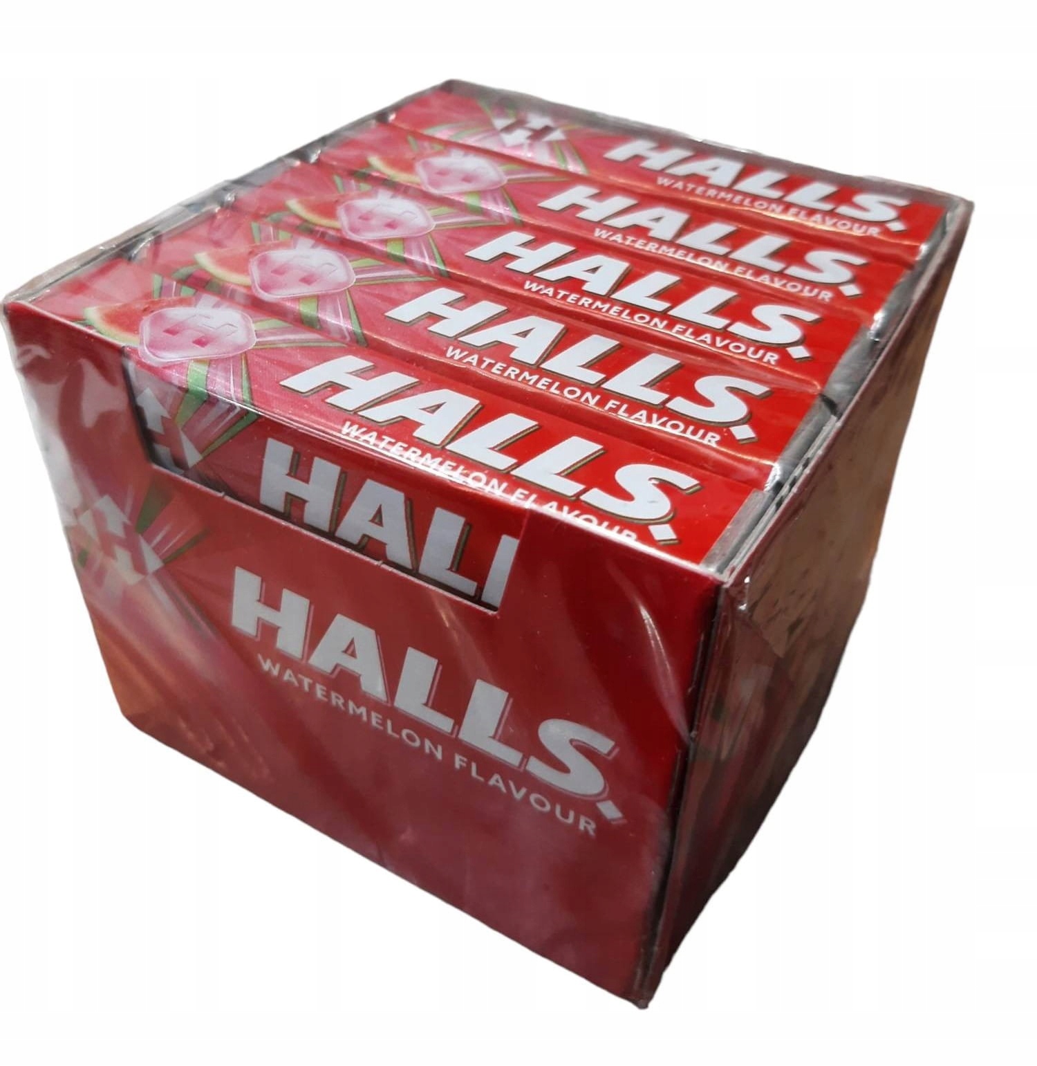 Levně Sada Halls Bonbóny s příchutí melounu 20 Kusů 33.5 g