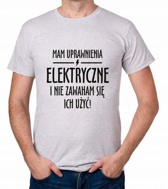 

koszulka Elektryka Elektryk Uprawnienia