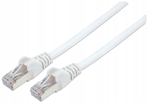 Intellinet 741361 kabel sieciowy Biały 1 m Cat7 S/ftp (s-stp)