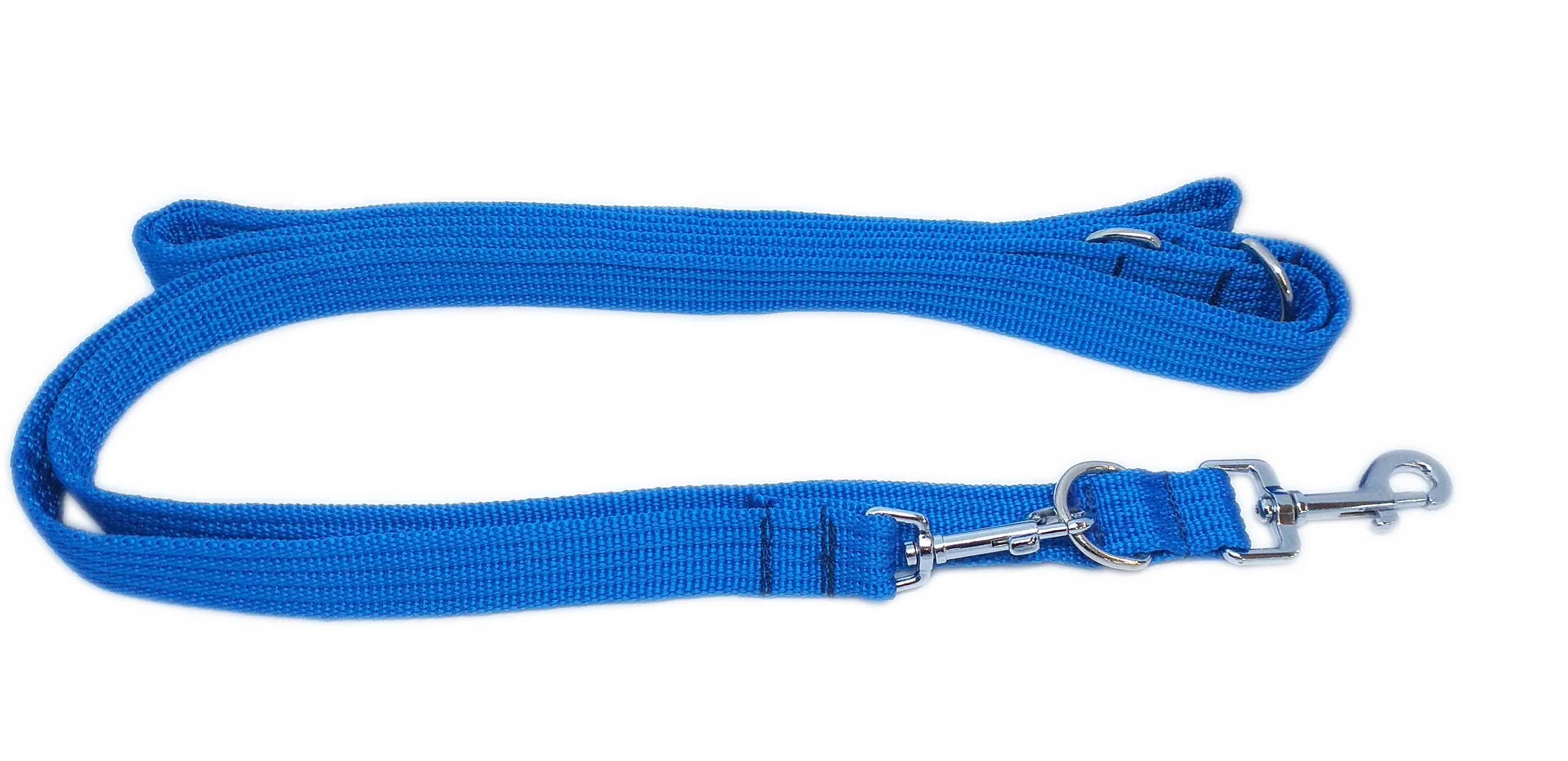 

Mocna Smycz Przepinana - 3,2m niebieska wysyłka 24