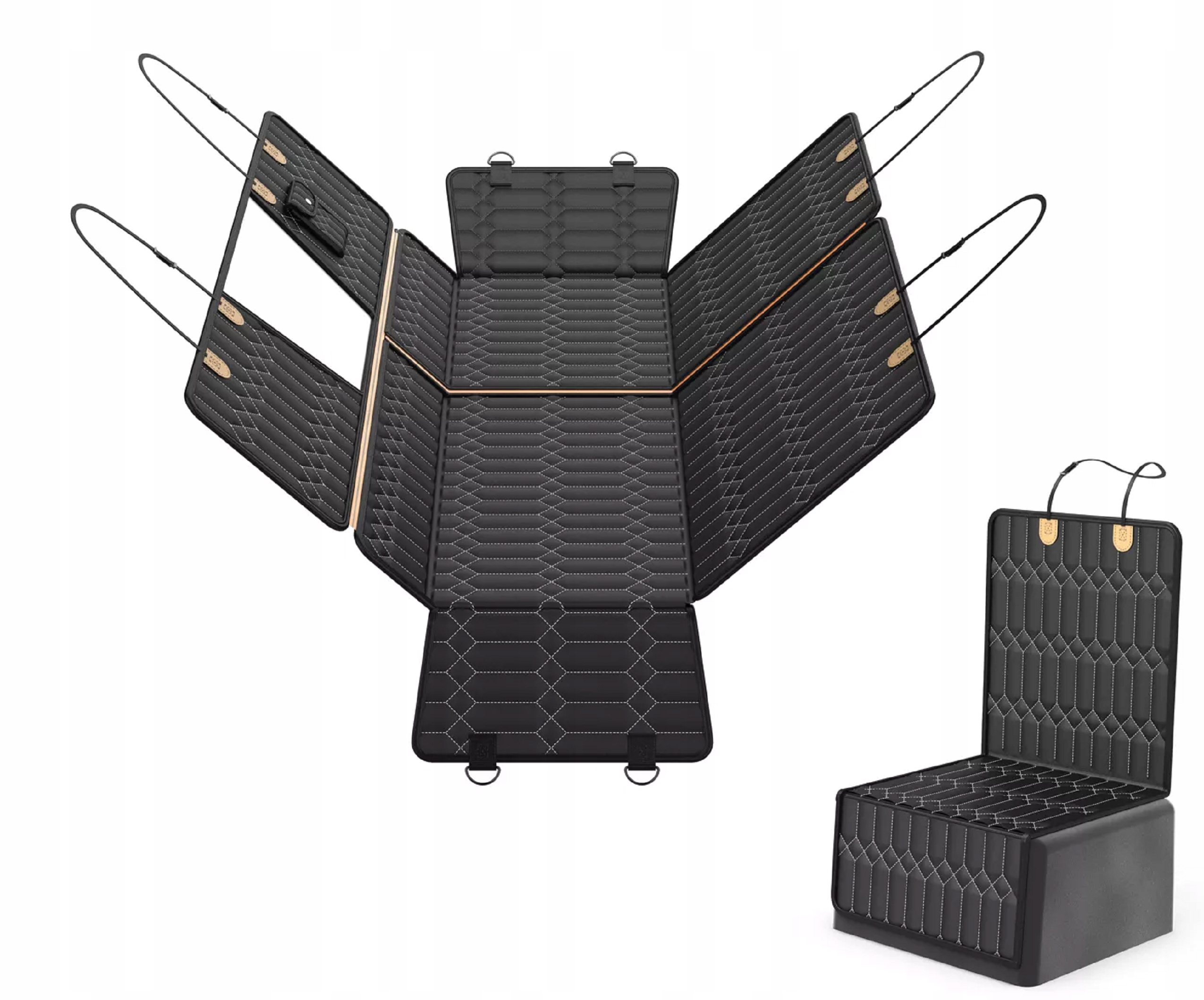 MATA DO SAMOCHODU DLA PSA NA SIEDZENIE POKROWIEC Kolor czarny